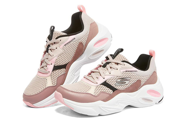(WMNS) Skechers Stamina Airy Low Top Running Shoes Dark-Pink 149518-MVPR