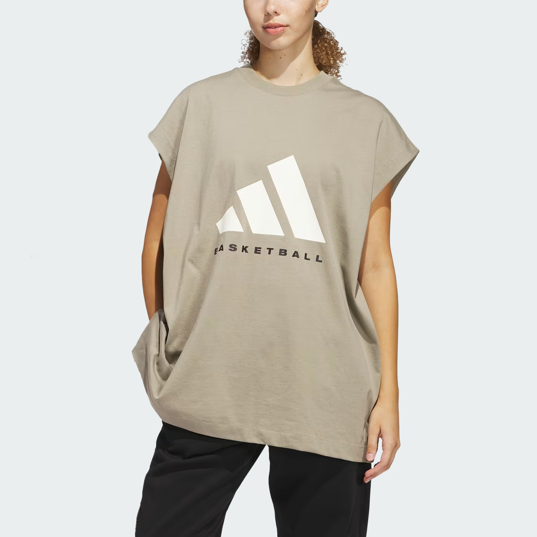 adidas Sleeveless Vest Asia Sizing 'Putty Beige' JD6135