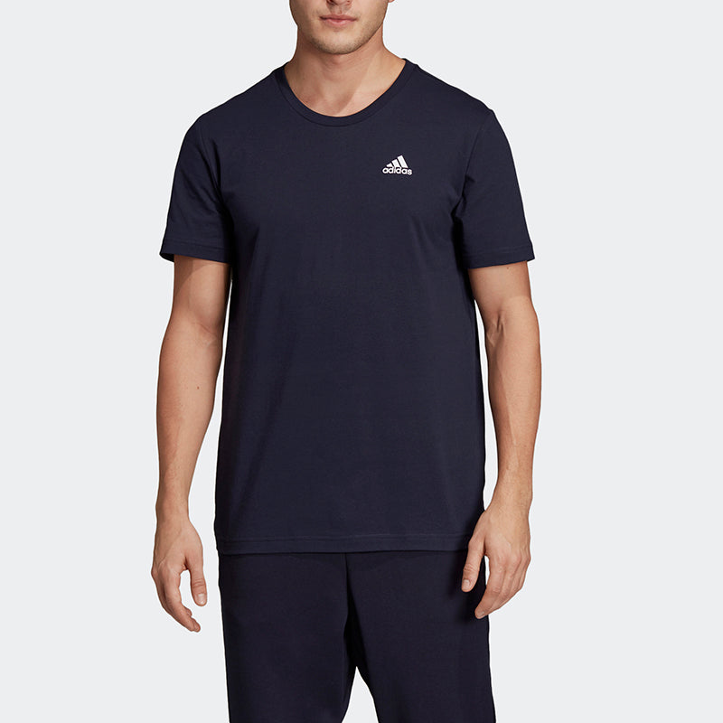 adidas Mh Mascot T Back Printing Sports Short Sleeve Blue DV3074