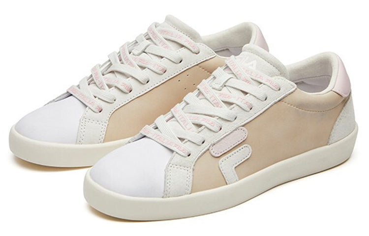 (WMNS) Fila Fusion Canvas Shoes 'Light Beige Pink' T12W115106FTL