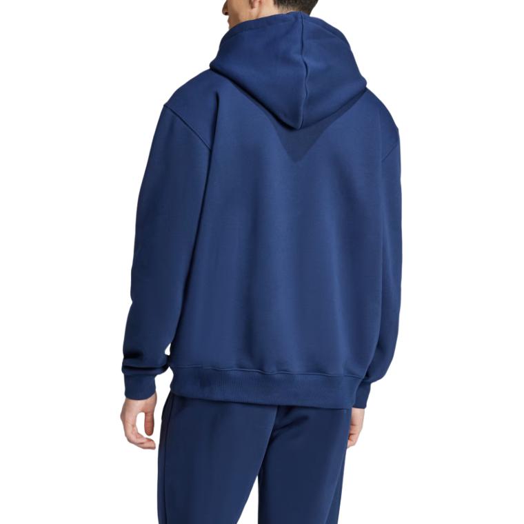 adidas 70s Fleece Hoodie Asia Sizing 'Navy' JN5968