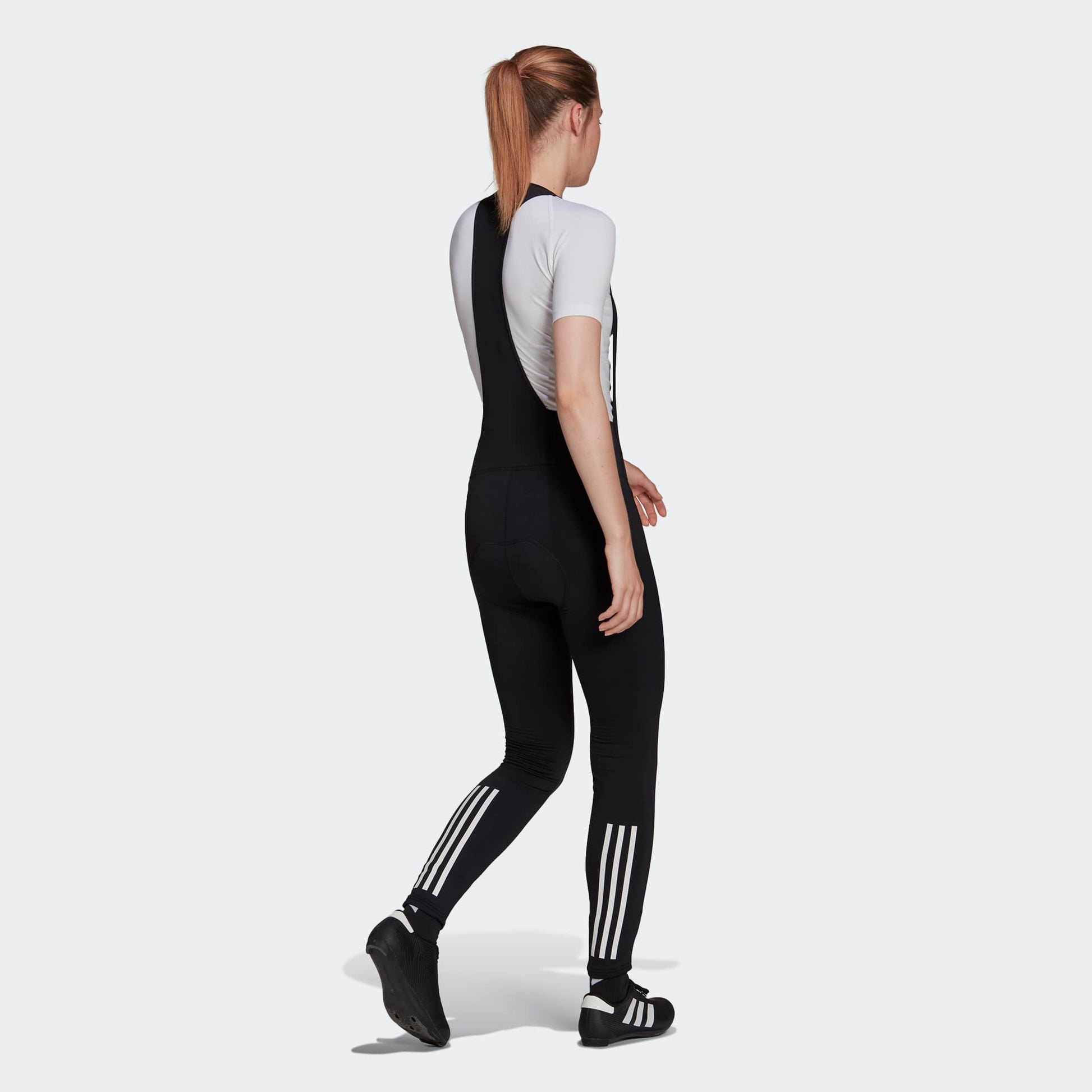(WMNS) adidas The Padded COLD.RDY Cycling Bib Tights Asia Sizing 'Black' GT6624