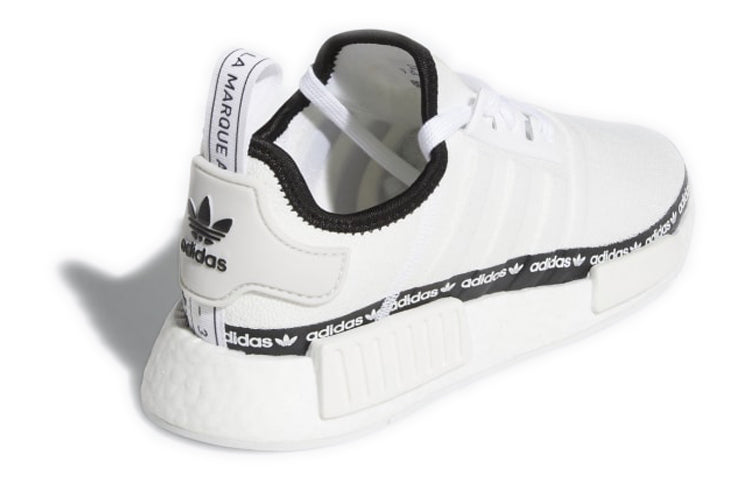 (WMNS) adidas NMD_R1 'White Tape Logo' FV7306