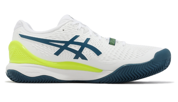ASICS GEL-Resolution 9 Clay 'White Restful Teal' 1041A375-101
