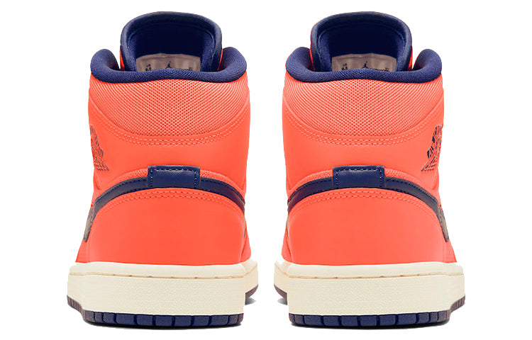 (WMNS) Air Jordan 1 Mid 'Turf Orange' CD7240-804