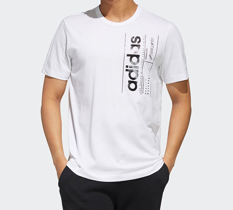 adidas Brilliant Basics Short Sleeve White FM6088
