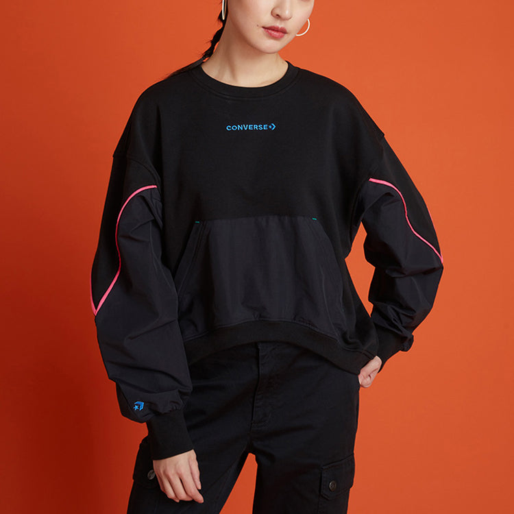 (WMNS) Converse Blocked Alt Terrain Crew Asia Sizing 'Black' 10021058-A01