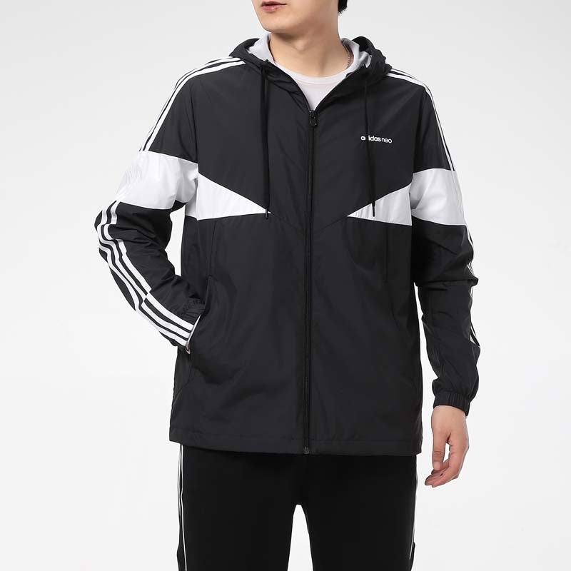 adidas Spring Authentic Outdoor Windproof Woven Jacket Black GP5709