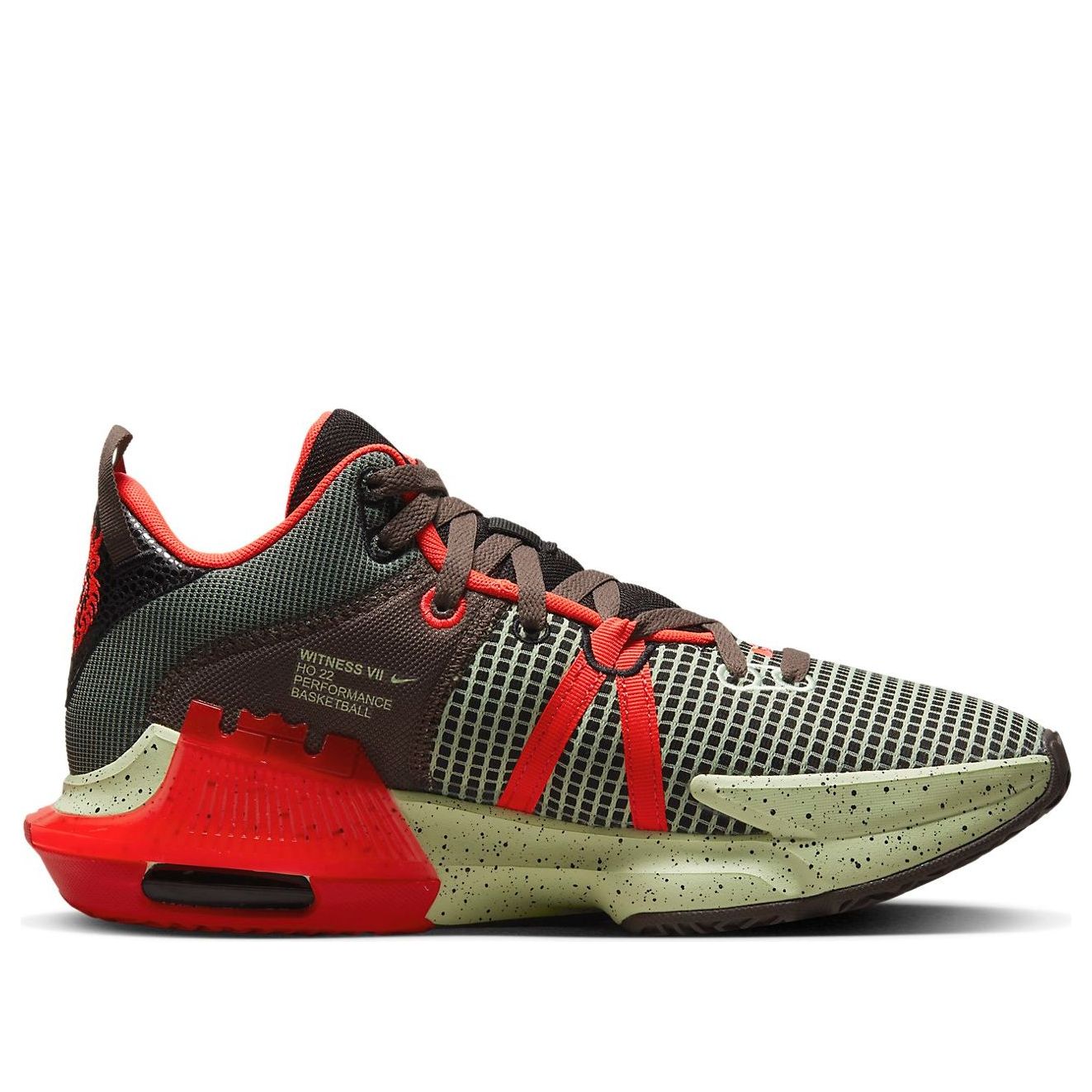 Nike LeBron Witness 7 'Bright Crimson Alligator' DM1123-001