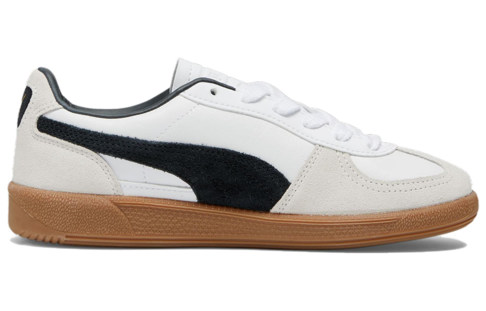 (WMNS) PUMA Palermo 'White Vapor Grey Gum' 397647-01
