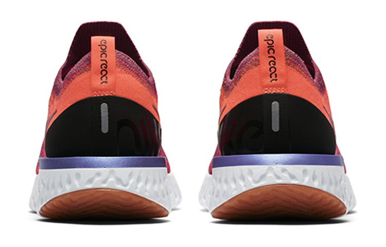 (WMNS) Nike Epic React Flyknit 'Vintage Wine' AQ0070-601