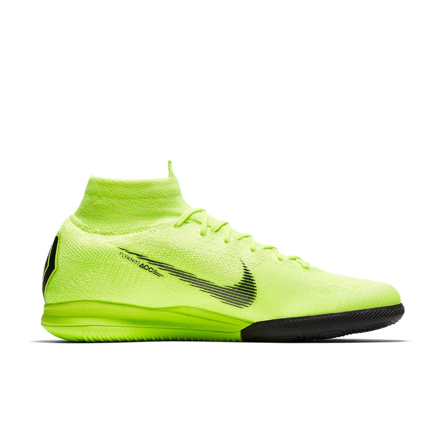 Nike Mercurial SuperflyX 6 Elite IC 'Volt Black' AH7373-701