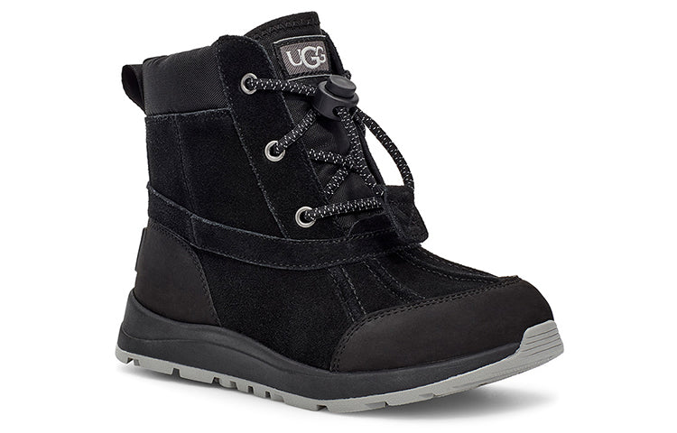UGG Turlock WP Snow Boots Big Boys Black 1103505K-BLK