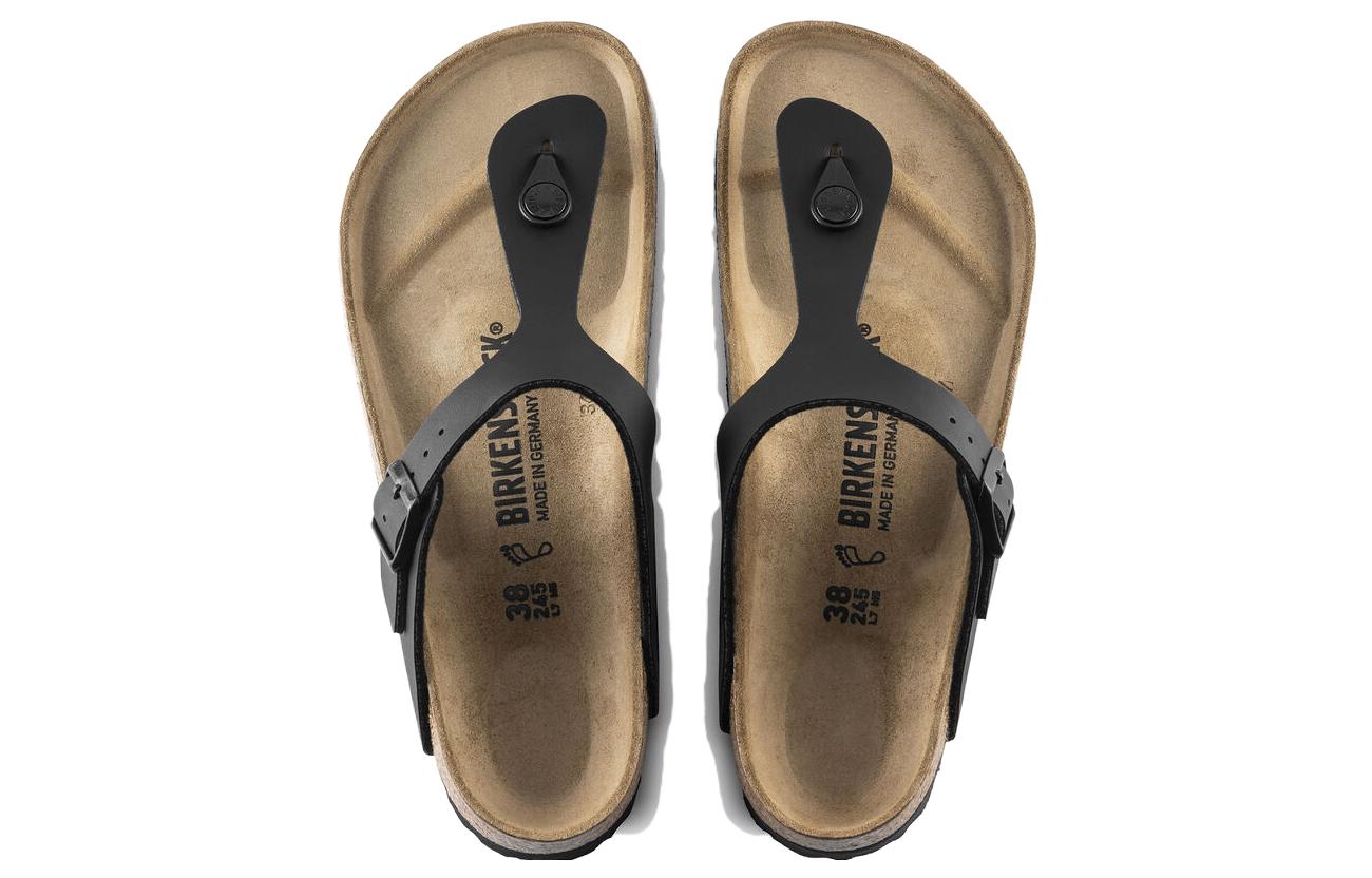 Birkenstock Birkenstock Gizeh Birko-Flor Narrow Fit 'Black' 0043693
