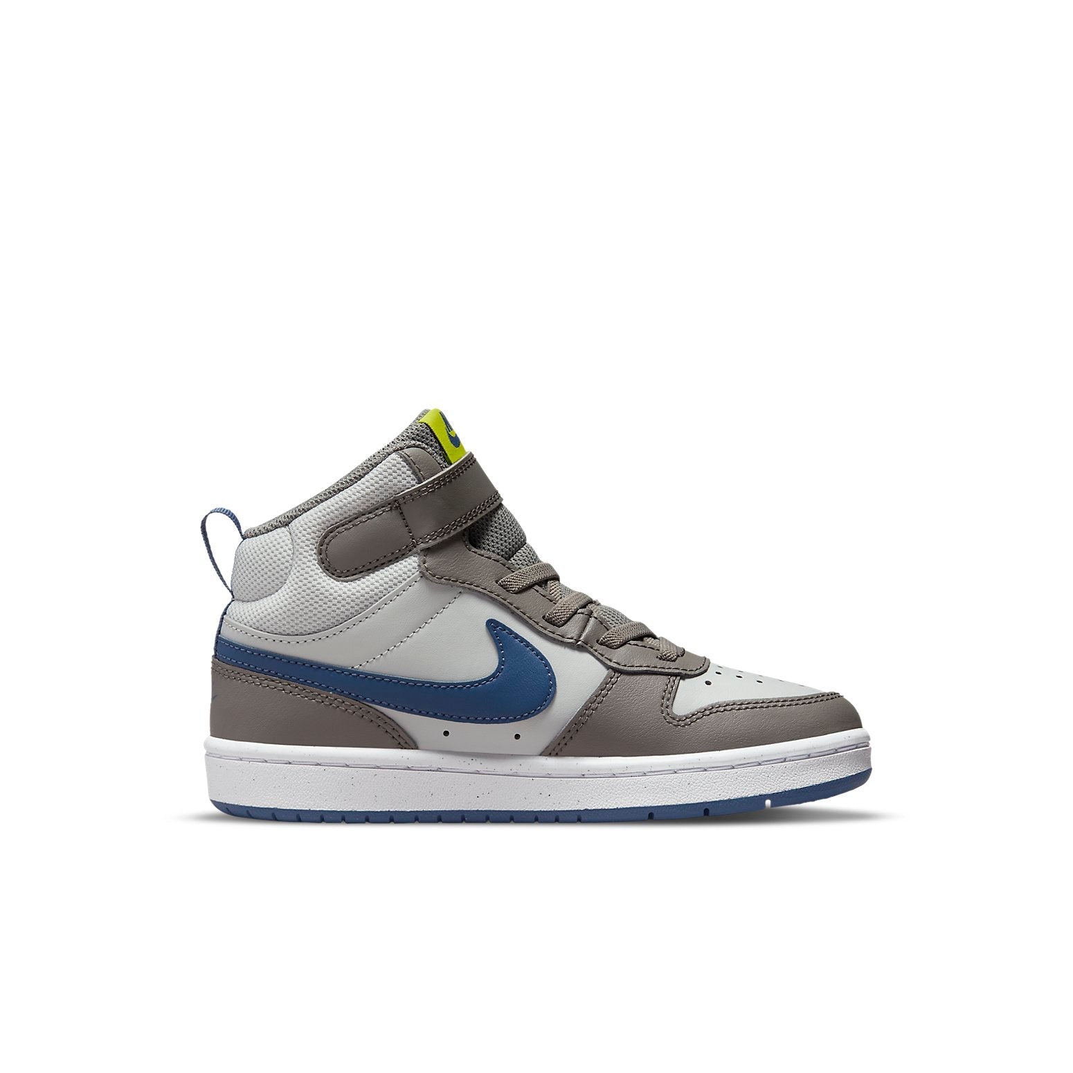 (PS) Nike Court Borough Mid 2 'Grey Fog Mystic Navy' CD7783-007