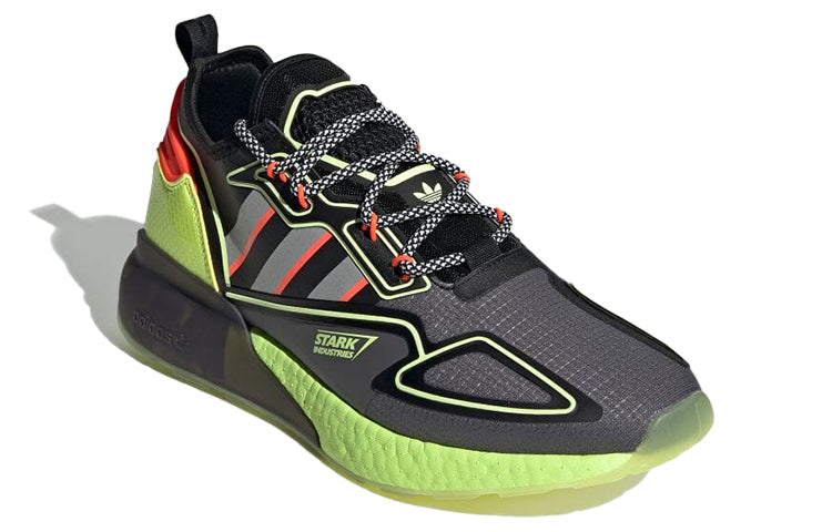 adidas Marvel x ZX 2K Boost 'Stark Industries - Black Solar Yellow' H02559