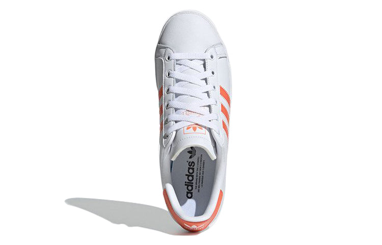 (WMNS) adidas originals Coast Star 'White Orange' EE6202
