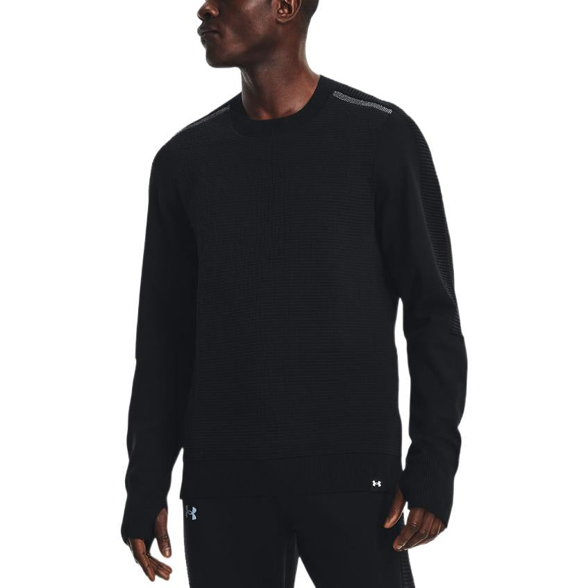 Under Armour IntelliKnit Run Sweater 'Black' 1371573-001