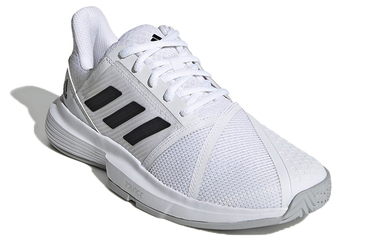 (WMNS) adidas Courtjam Bounce 'White Black' EF2765