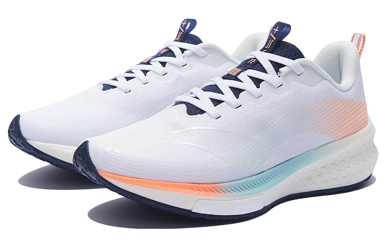 (WMNS) Li-Ning Dark Horse 5 'White Orange' ARMS026-2