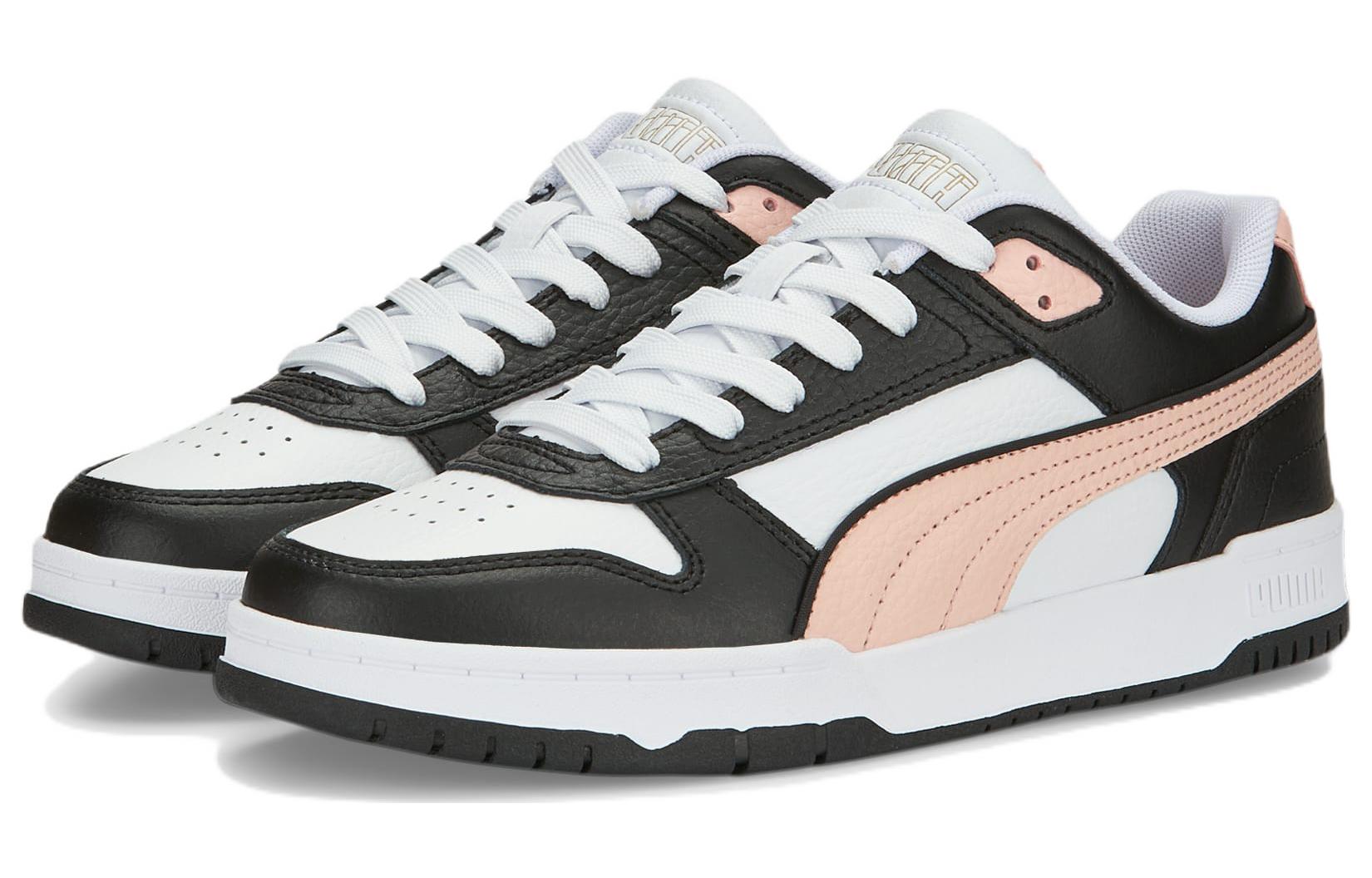 (WMNS) PUMA RBD Game Low 'Black White Pink' 386373-17