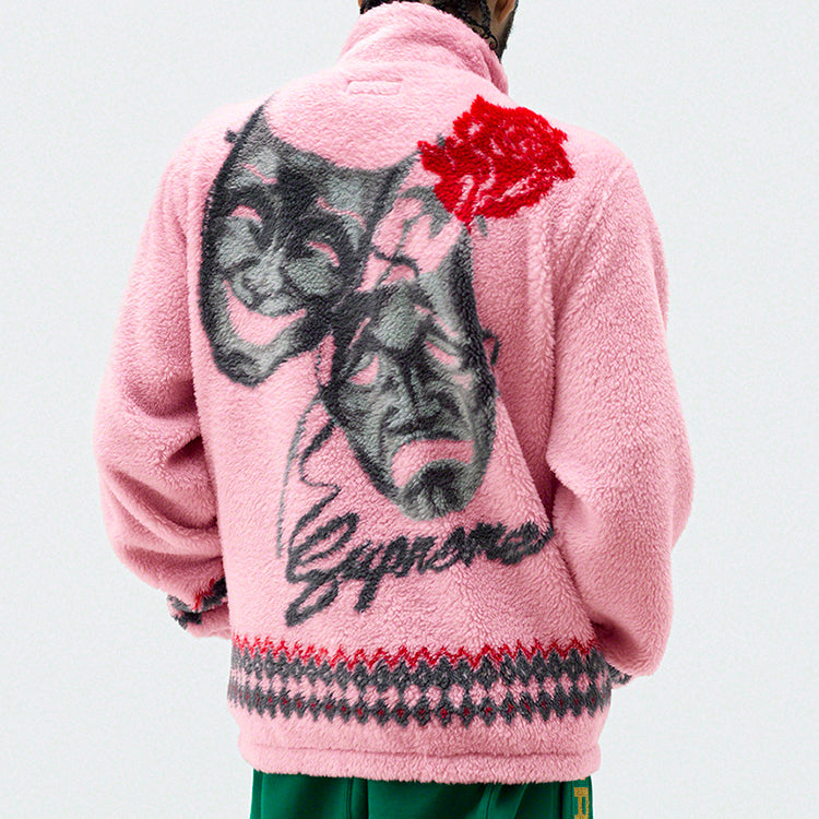 Supreme SS20 Week 2 Drama Mask Fleece Jacket SUP-SS20-388