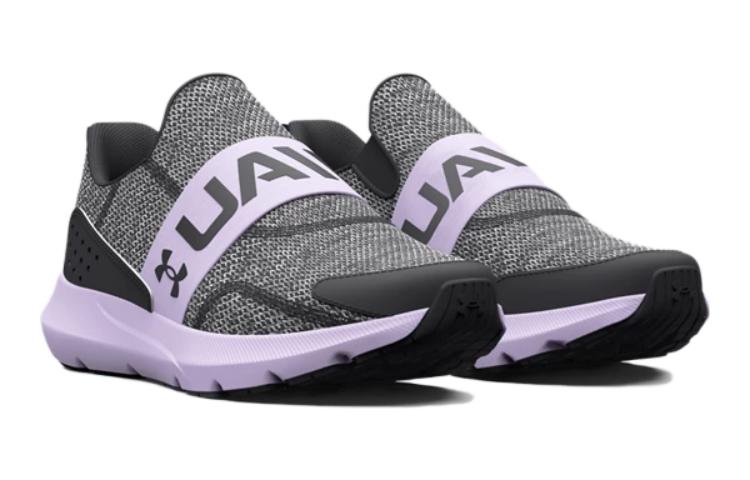 (GS) Under Armour Surge 3 Slip 'Jet Grey Nebula Purple' 3026531-102