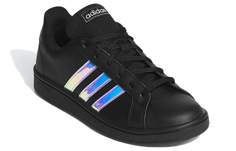 (WMNS) adidas Grand Court Base 'Black Iridescent' GV6704