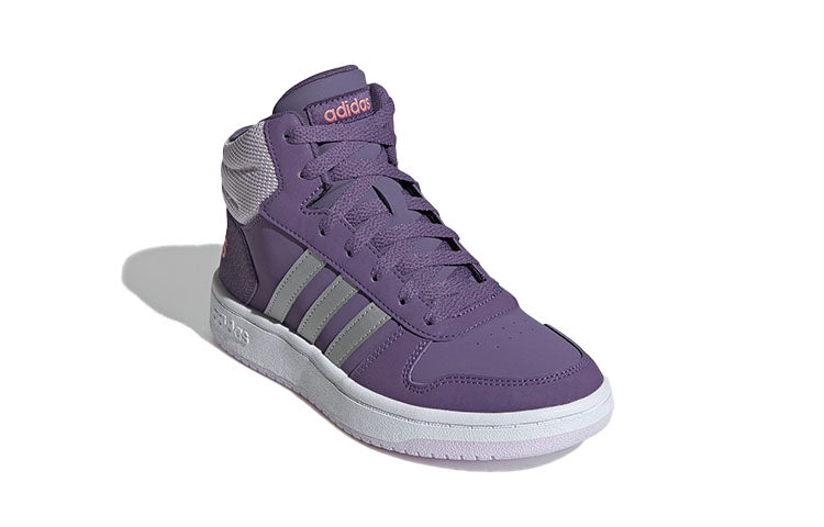 (GS) adidas Hoops 2.0 Mid 'Purple' EH0170