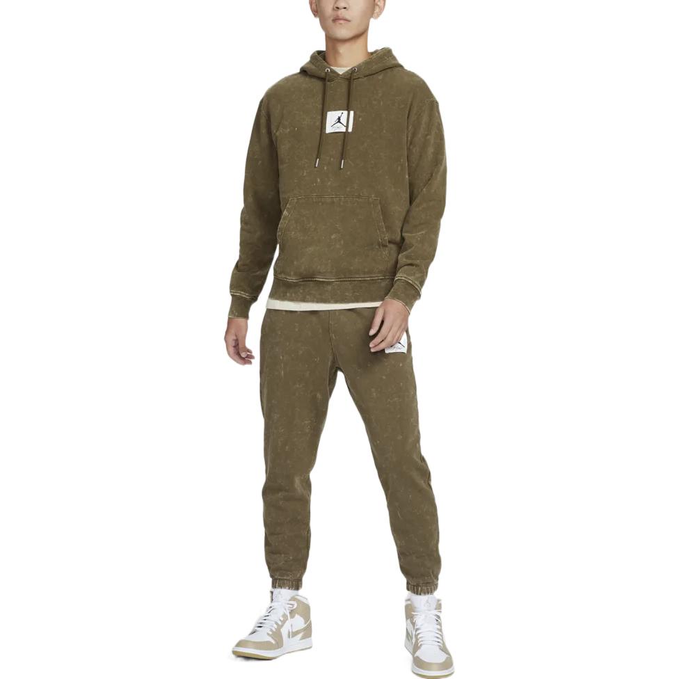 Air Jordan Athletic Hooded Pullover Men's Light Olive DR3088-385