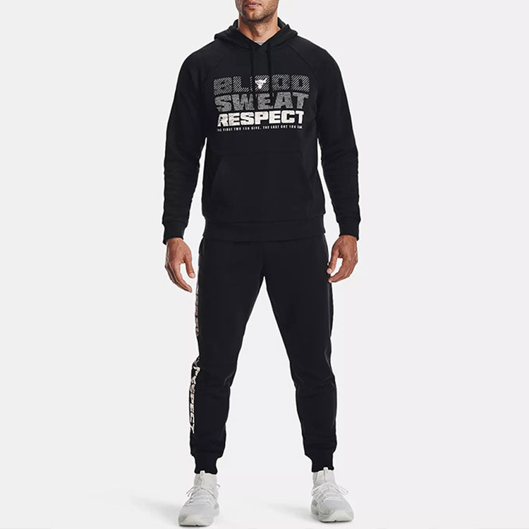 Under Armour Project Rock Rival Fleece Joggers 'Black' 1367111-001