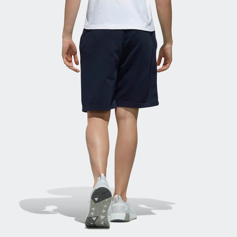 adidas M Ce Shorts Logo Printing Sports Running Knit Navy Blue DW8033