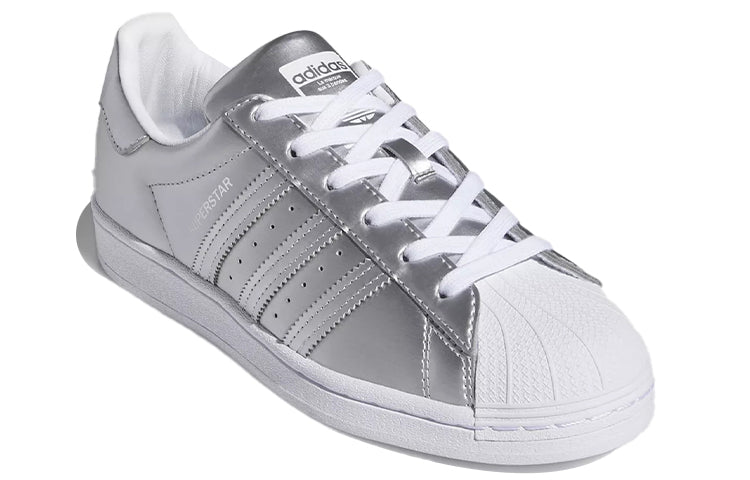 (WMNS) adidas originals Superstar Silver FY1155