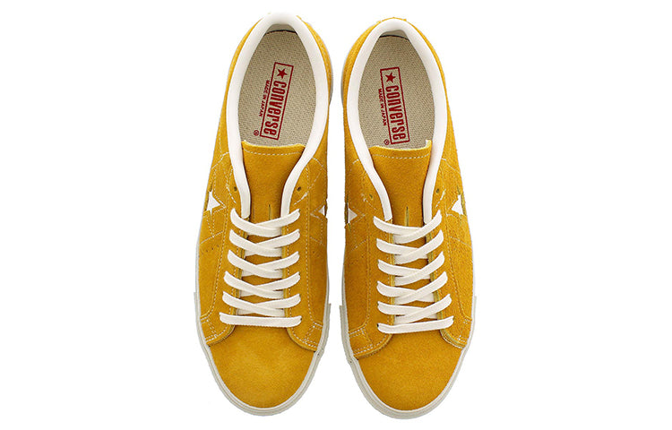 (WMNS) Converse One Star J Suede Low Running Shoes Yellow/White 35200190