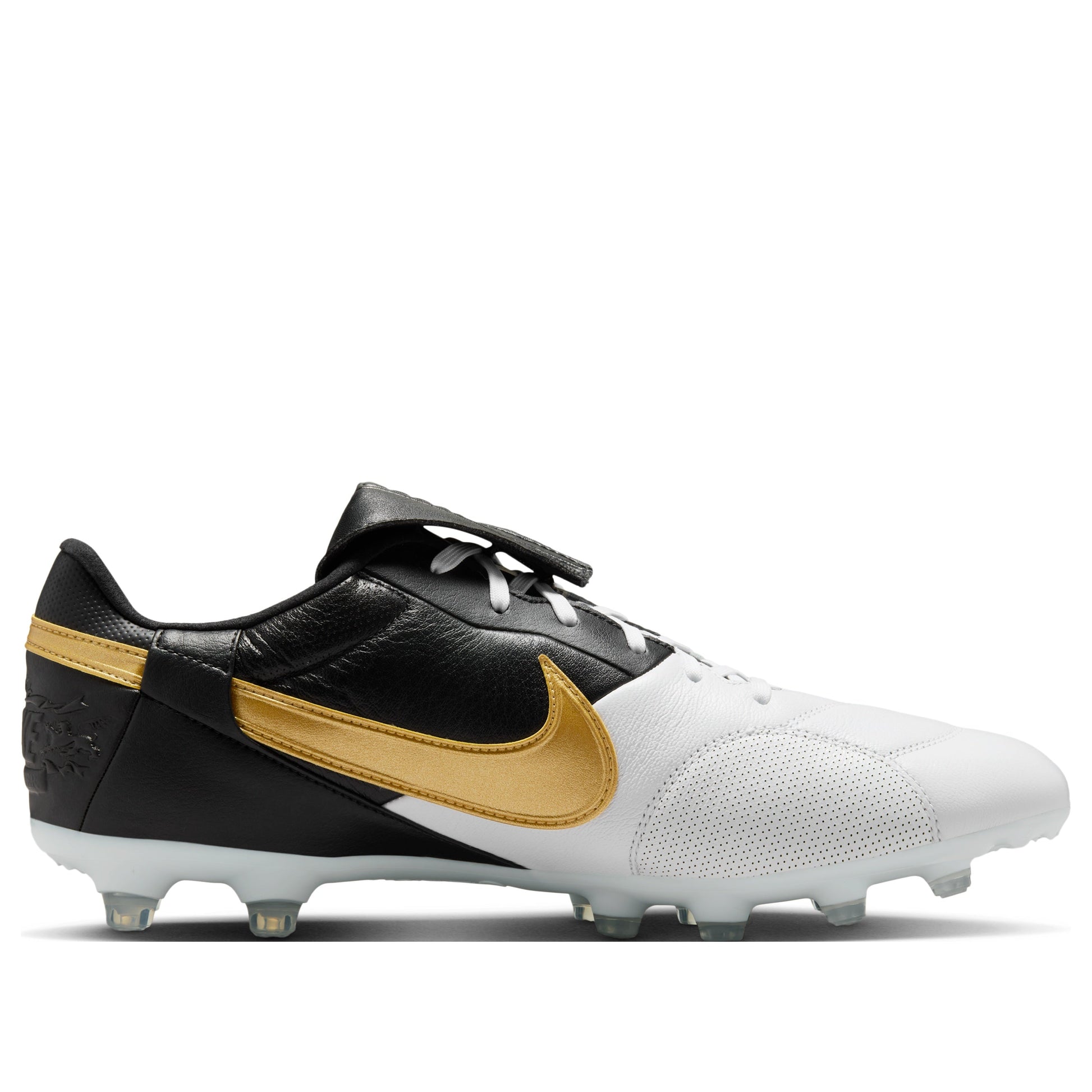 Nike Premier 3 FG Low 'White Black Metallic Gold' HM0265-174