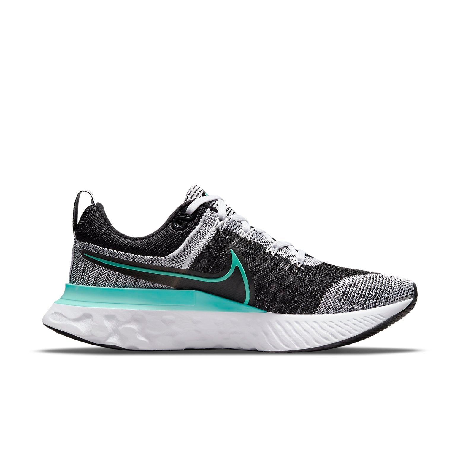 (WMNS) Nike React Infinity Run Flyknit 2 'Black Aurora Green' CT2423-103