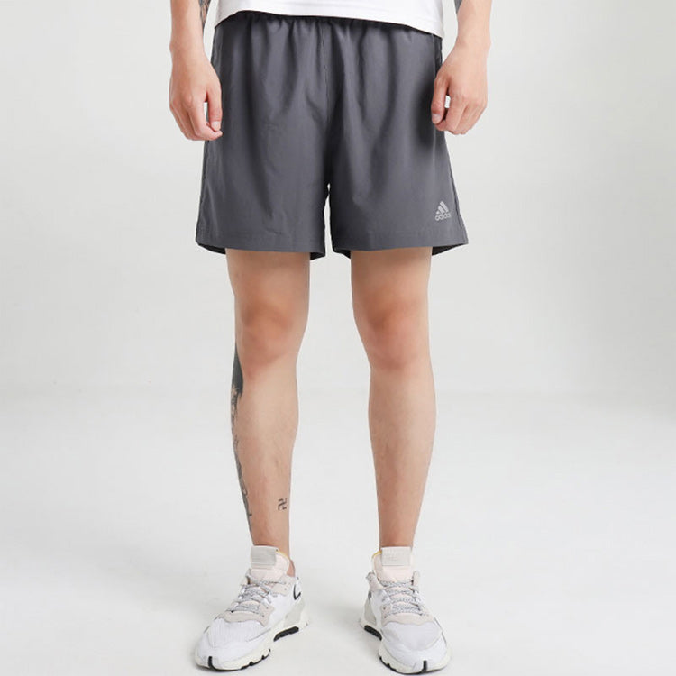 adidas Quick Dry Basketball Sports Shorts Gray EC3689