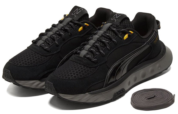PUMA Neymar Jr. x Wild Rider 'Black Castlerock' 385048-01