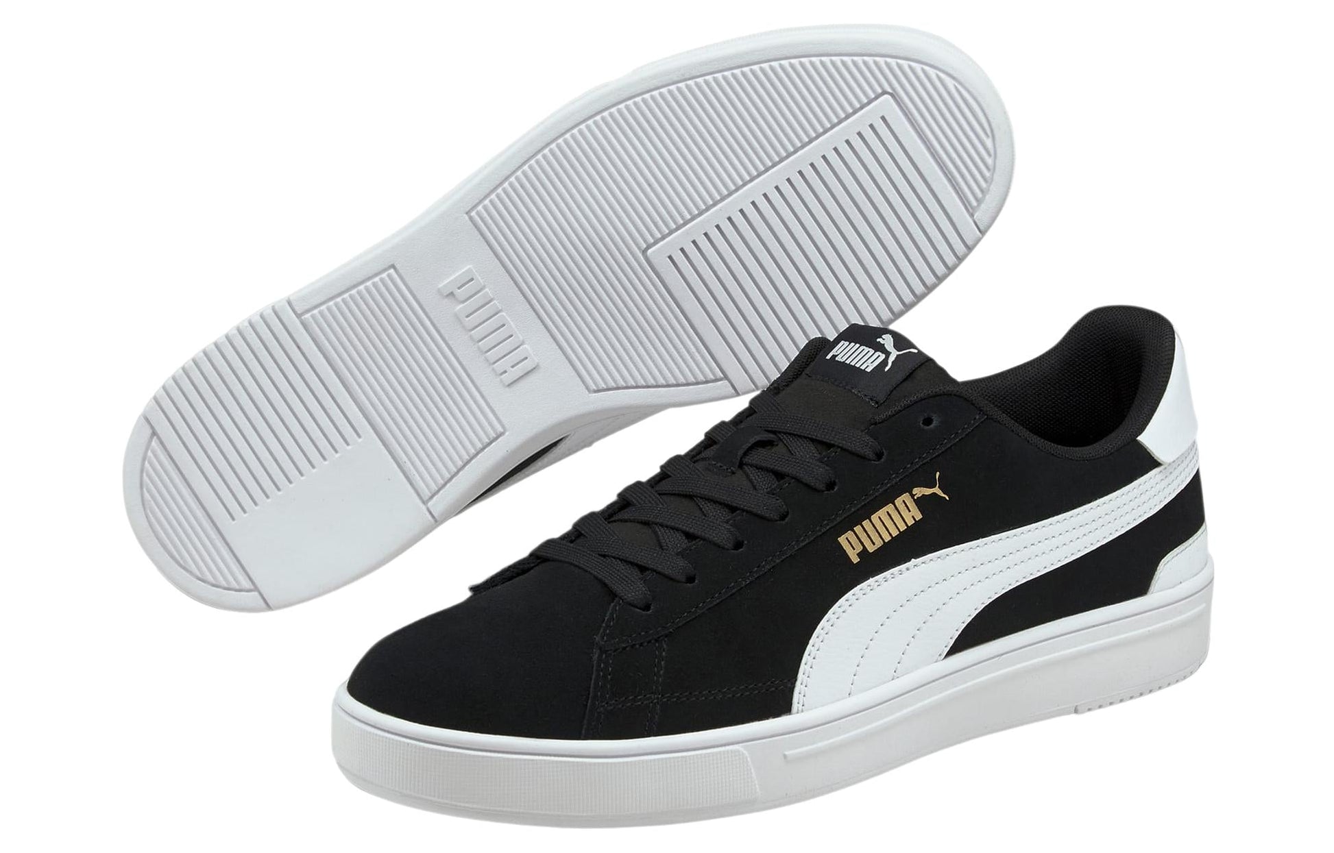PUMA Saab Pro Suede Shoes 'Black White' 381108-01