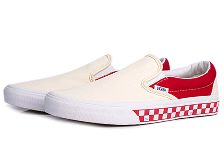 Vans Classic Slip-On 'Checker - Racing Red' VN0A38F7OWM
