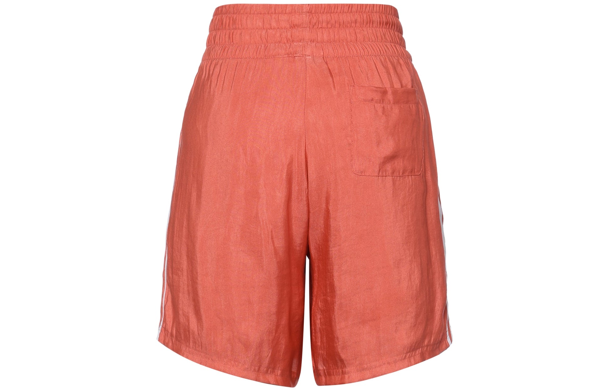 (WMNS) adidas originals Satin Sports Red Shorts FM2631