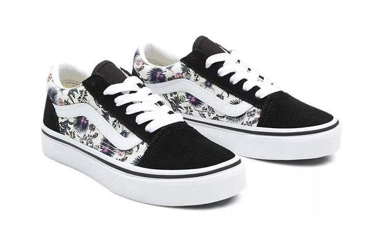 (PS) Vans Old Skool Paradise Floral 'Black White' VN0A4BUU4QG