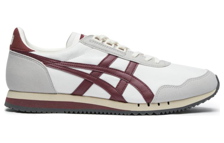 Onitsuka Tiger Dualio Marathon Running Shoes 'White Grey Burgundy' 1183B545-201