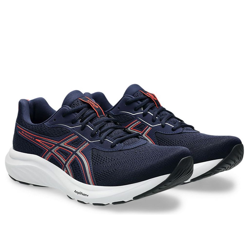 ASICS Gel Contend 9 Extra Wide 'Midnight Flash Red' 1011B882-406