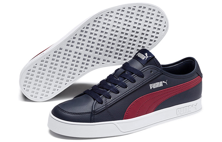 PUMA Smash Vulc v2 Blue/Red 367308-04