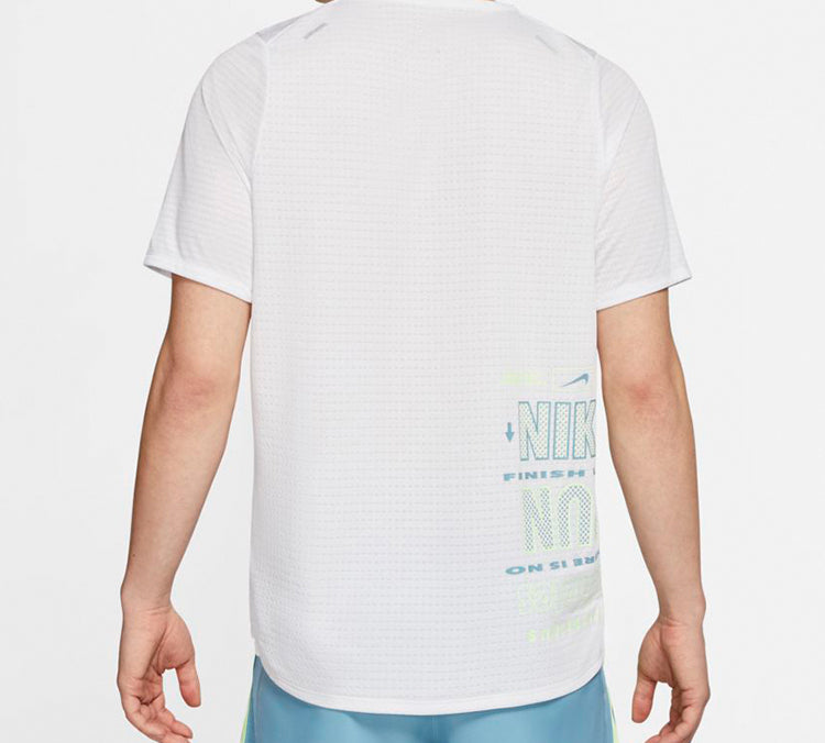 Nike Rise 365 Future Fast Nike Run Running Short Sleeve White CK0678-100
