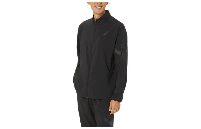 Asics A-I-M Cool Stretch Summer Woven Jacket 'Performance Black' 2031E542-001