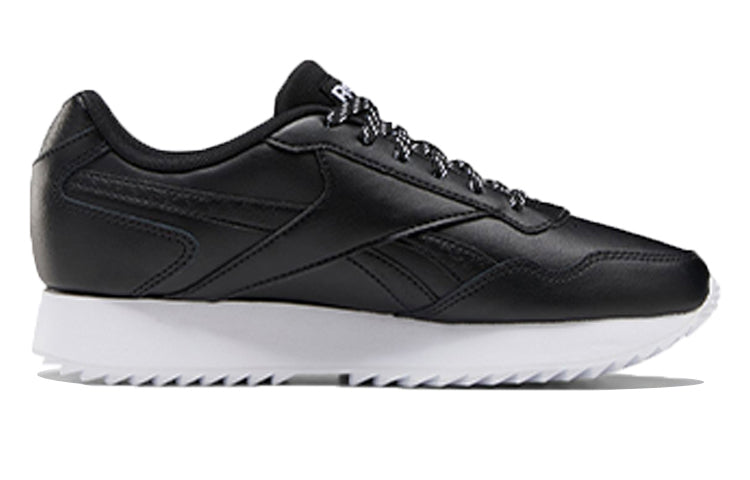 (WMNS) Reebok Royal Glide Ripple Sneakers Black EG9487