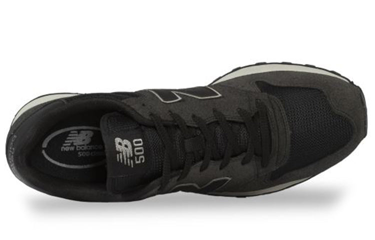 New Balance 500 Series Leather 'Black' GM500TLO