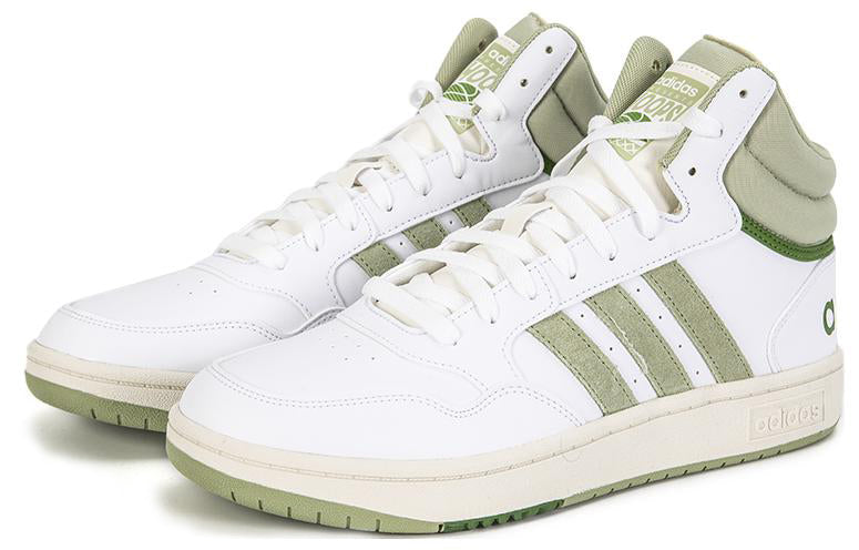 adidas Hoops 3.0 Mid 'White Green' GV9524